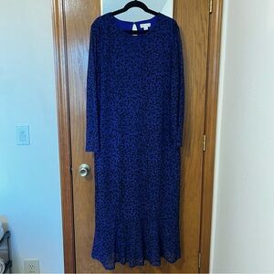 Ava & Viv Mesh Maxi Dress